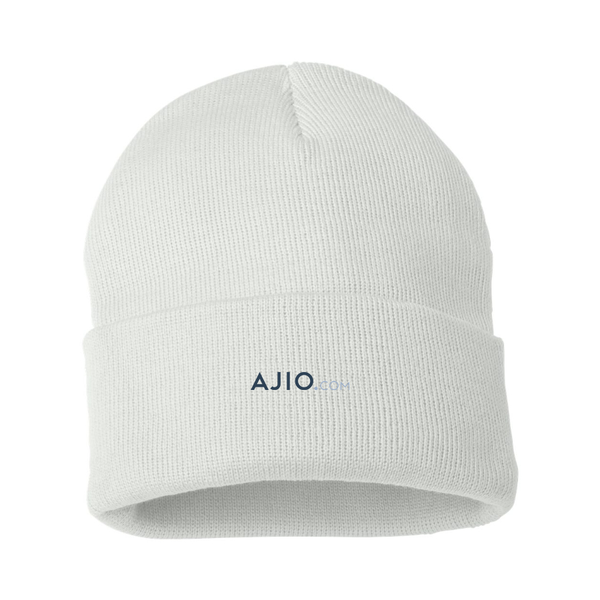 Ajio Logo Beanie Hat