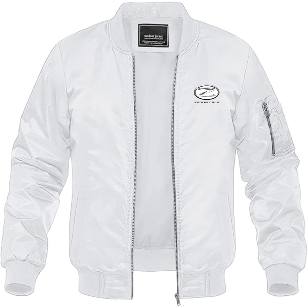 Men's Zenos Cars Logo Lightweight Bomber Jacket