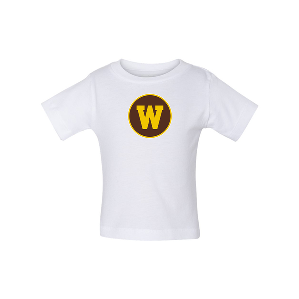 Western Michigan Broncos BELLA CANVAS Infant Jersey Tee