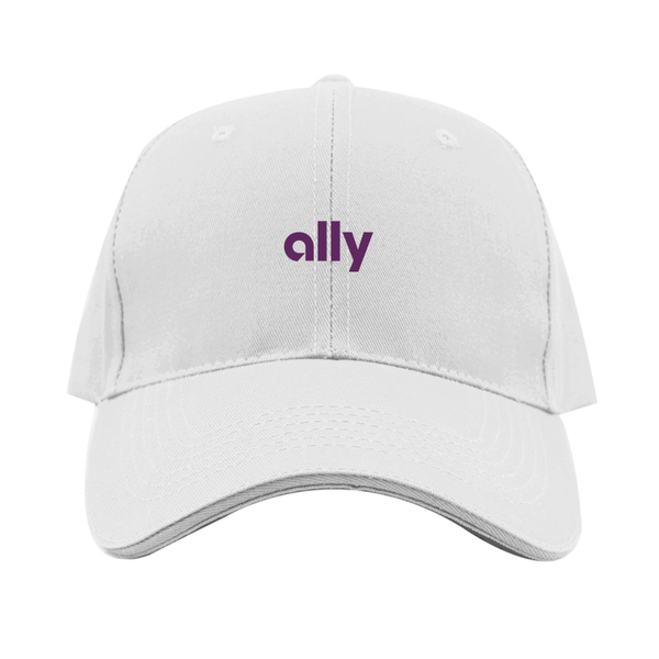 Ally Financial Logo  Dad Baseball Cap Hat