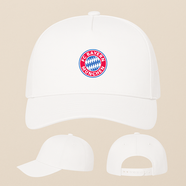 F.C. Bayern Munchen Soccer Five Panel Twill Snapback Cap