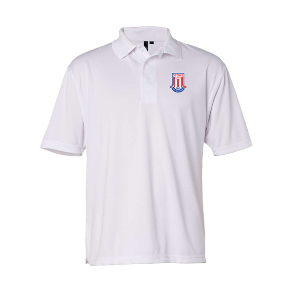 Men's Stoke City Soccer  Sierra Pacific Moisture Free Mesh Polo