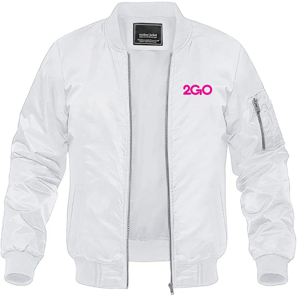Men's 2GO Logo Lightweight Bomber Jacket