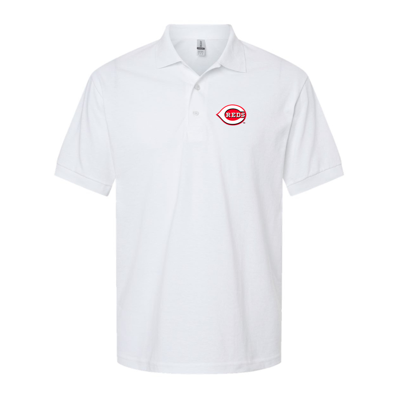 Men's Cincinnati Reds Logo Dry Blend Polo