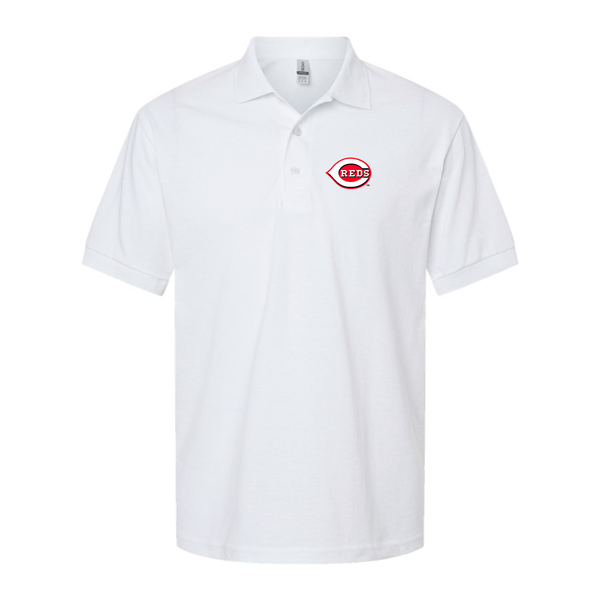 Men's Cincinnati Reds Logo Dry Blend Polo