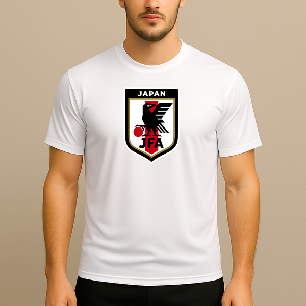 Men's Japan National Soccer Team Polyester T-Shirt