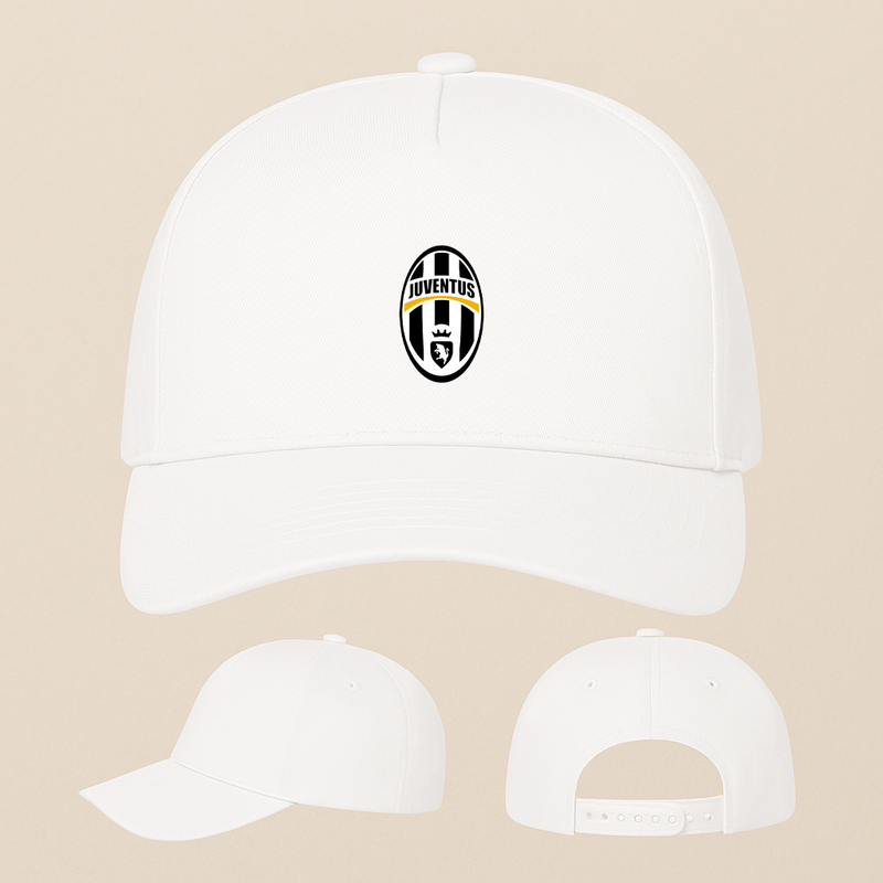 Juventus Football Club Classic Five Panel Twill Snapback Cap