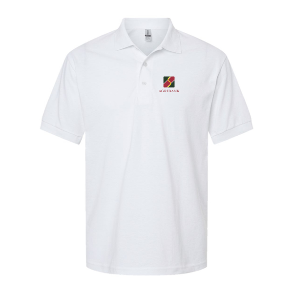 Men's Agribank  Logo Dry Blend Polo