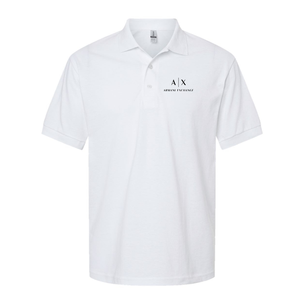 Men's Armani Exchange Logo Dry Blend Polo