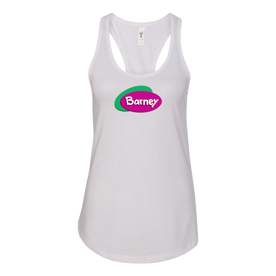 Women's Barney Show Racerback Tank Top