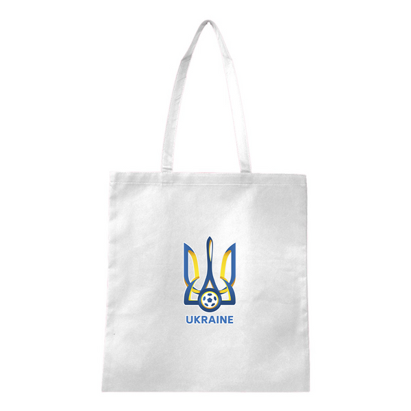 Ukraine National Football Soccer Team Q-Tees Non-Woven  Tote