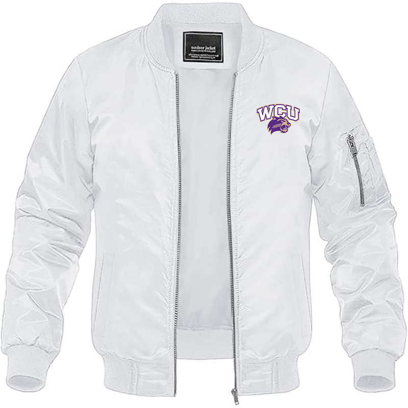 Men's Western Carolina Catamounts Lightweight Bomber Jacket