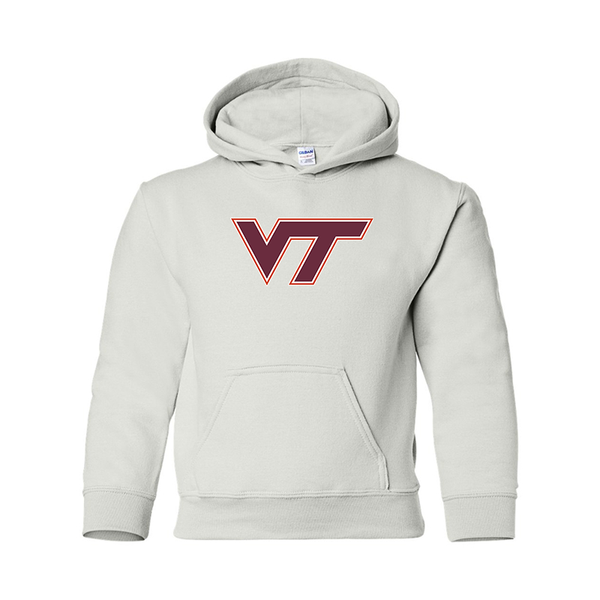 Youth  Virginia Tech Hokies  Gildan Heavy Blend  Hooded Sweatshirt