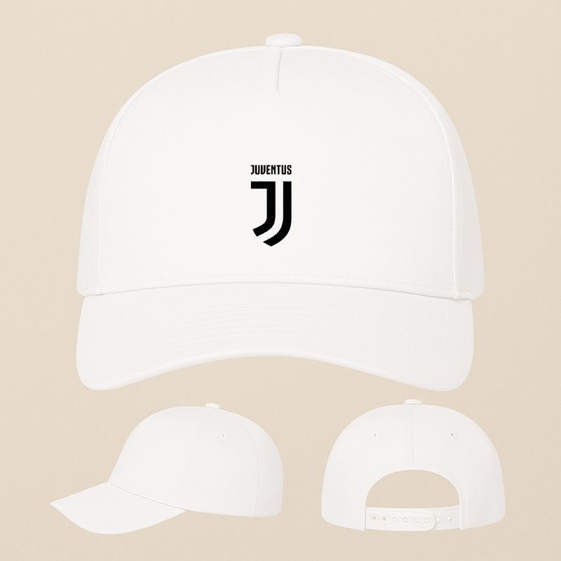Juventus Soccer Five Panel Twill Snapback Cap