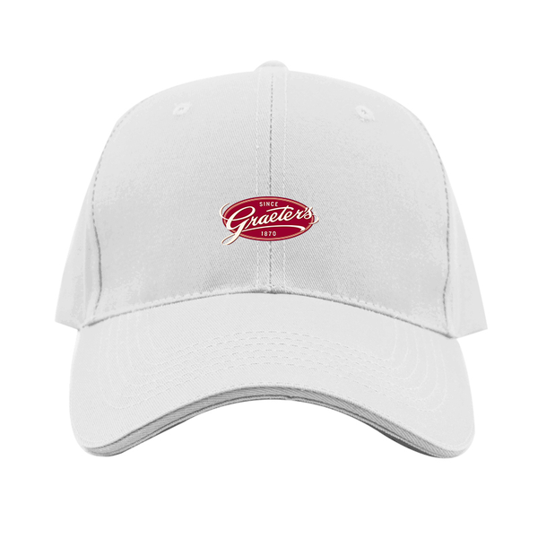 Graeters Logo  Dad Baseball Cap Hat