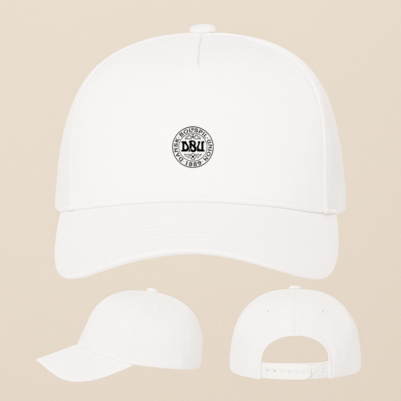Denmark Soccer  Five Panel Twill Snapback Cap
