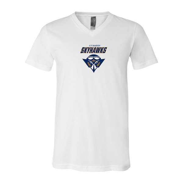 Tennessee Martin Skyhawks BELLA  CANVAS - Jersey V-Neck T-Shirt