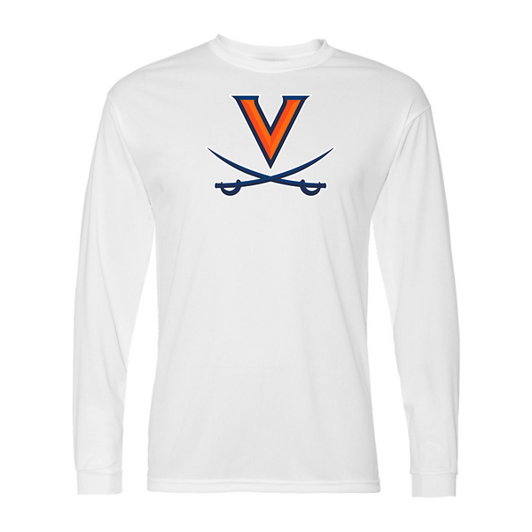 Men's  Virginia Cavaliers  Performance Long Sleeve T-Shirt