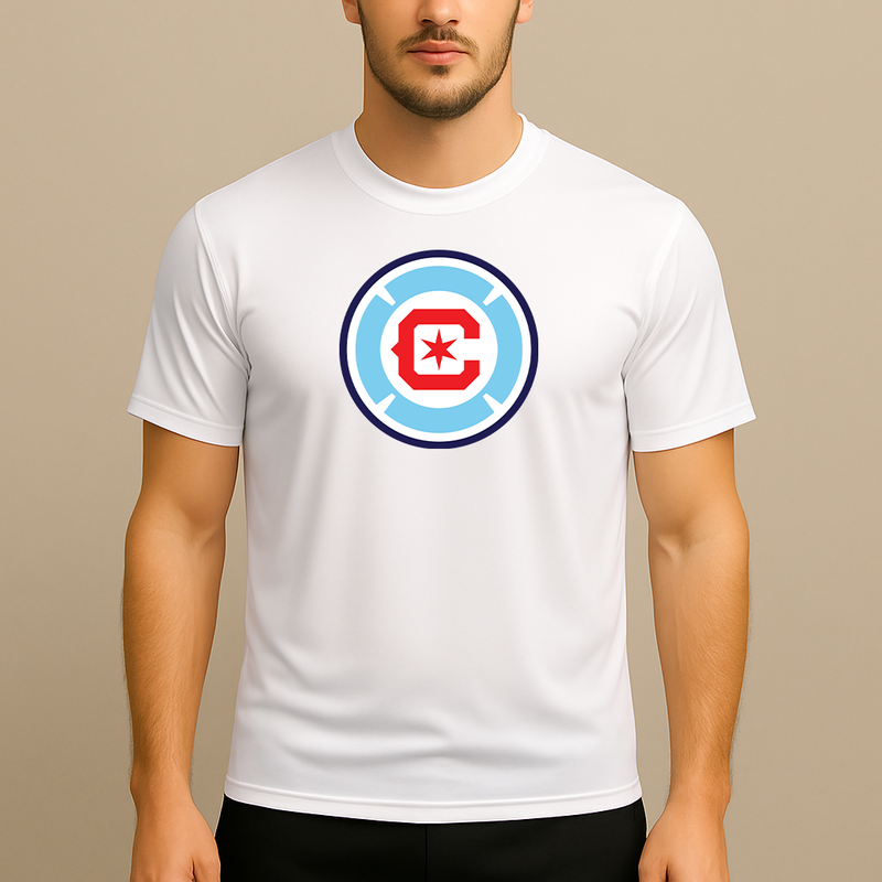 Men's Chicago Fire Soccer Polyester T-Shirt