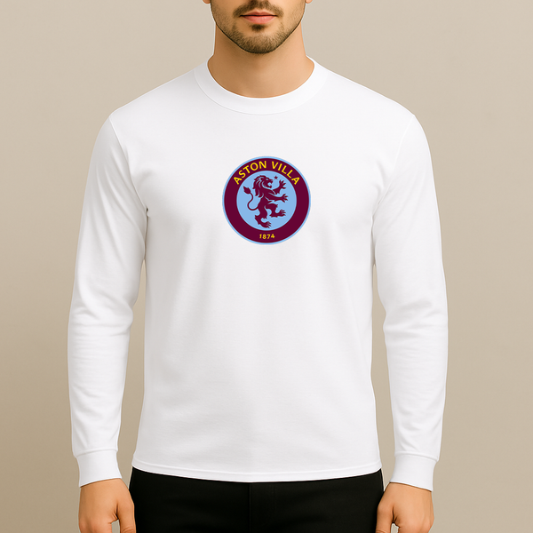 Men's Aston Villa FC Long Sleeve T-Shirt