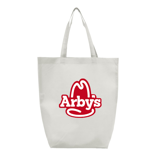 Arbys Q-Tees Non-Woven Gusset Bottom Tote