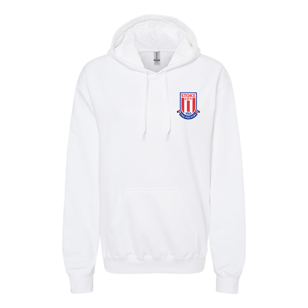 Men's Stoke City Soccer  Softstyle Midweight Hooded Sweatshirt