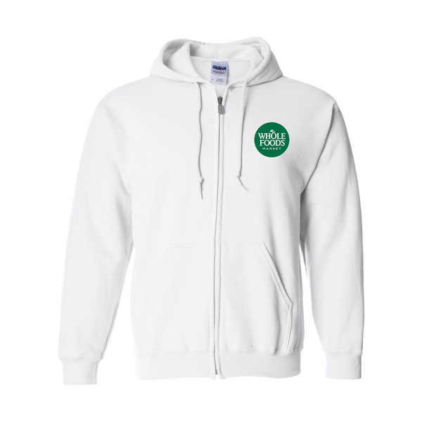 Men's Whole Foods Market Gildan  Heavy Blend Full Zip Hooded Sweatshirt