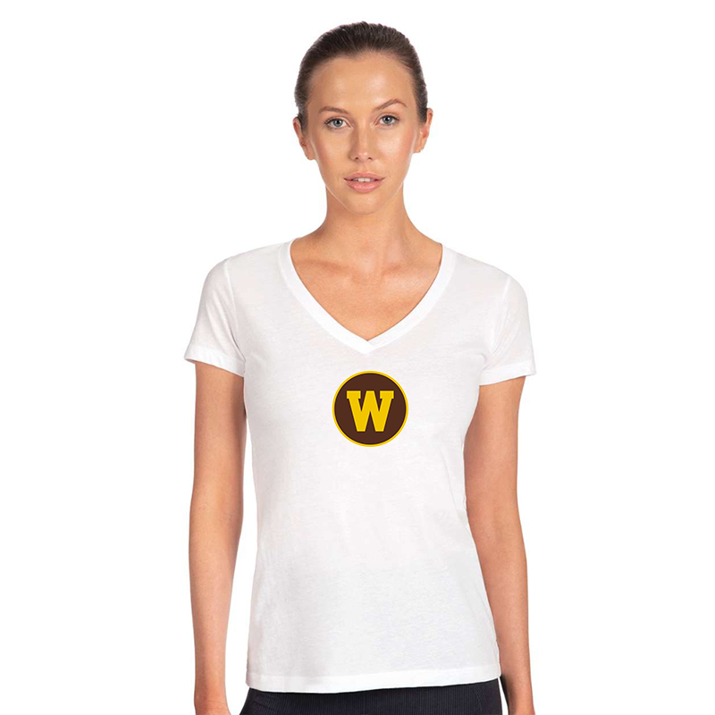 Women's Western Michigan Broncos V-Neck T-Shirt