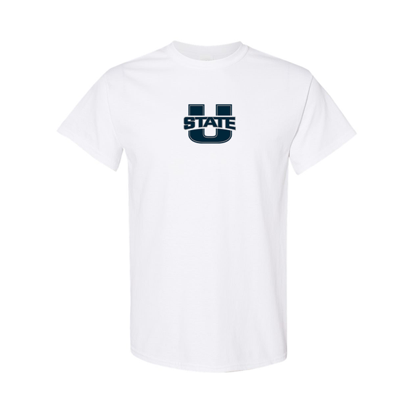 Men's Utah State Aggies Gildan Heavy Cotton T-Shirt