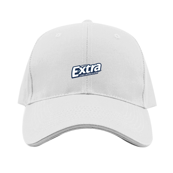 Extra Gum Logo  Dad Baseball Cap Hat
