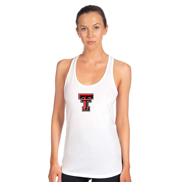 Women's Texas Tech Red Raiders  Next Level Ideal Racerback Tank