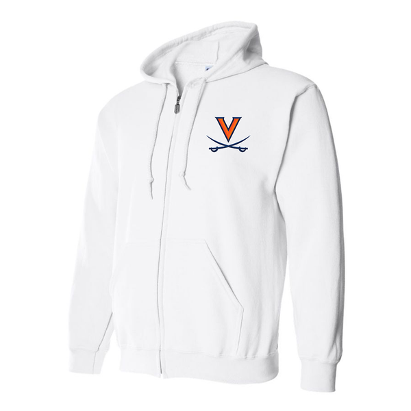 Men's Virginia Cavaliers  Zipper Hoodie