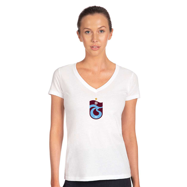 Women's Trabzonspor Soccer  Next Level V-Neck T-Shirt