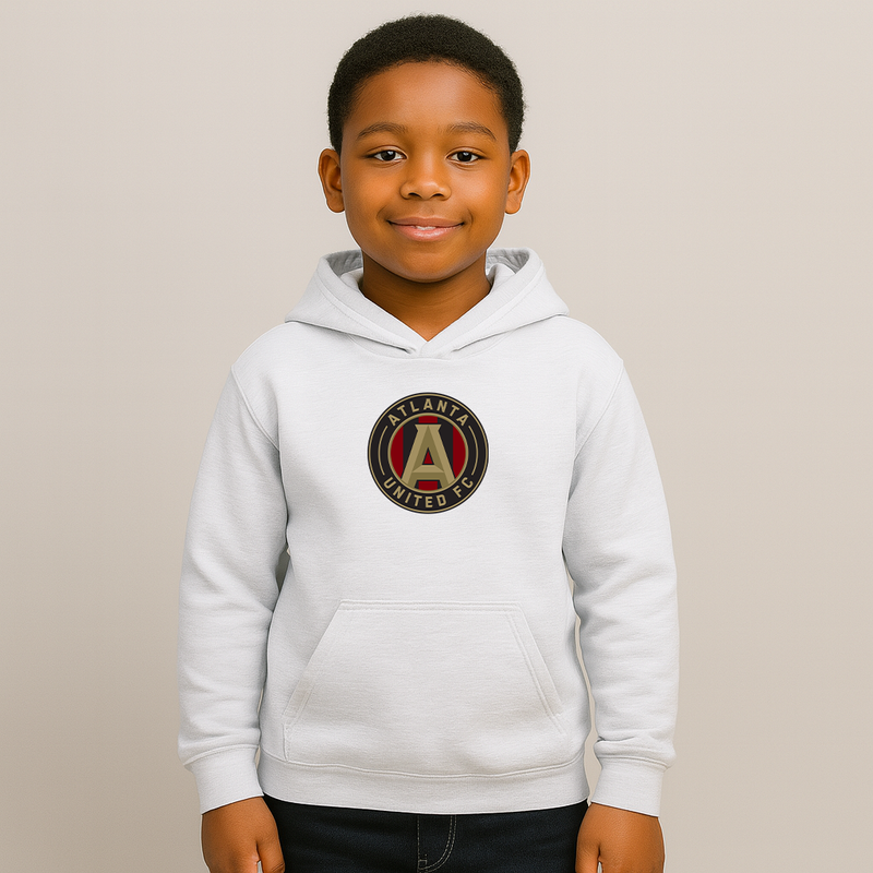 Youth Kids Atlanta United FC Pullover Hoodie