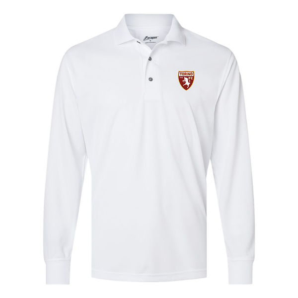 Men's  Torino Soccer Golden Eagles Paragon Prescott Long Sleeve Polo