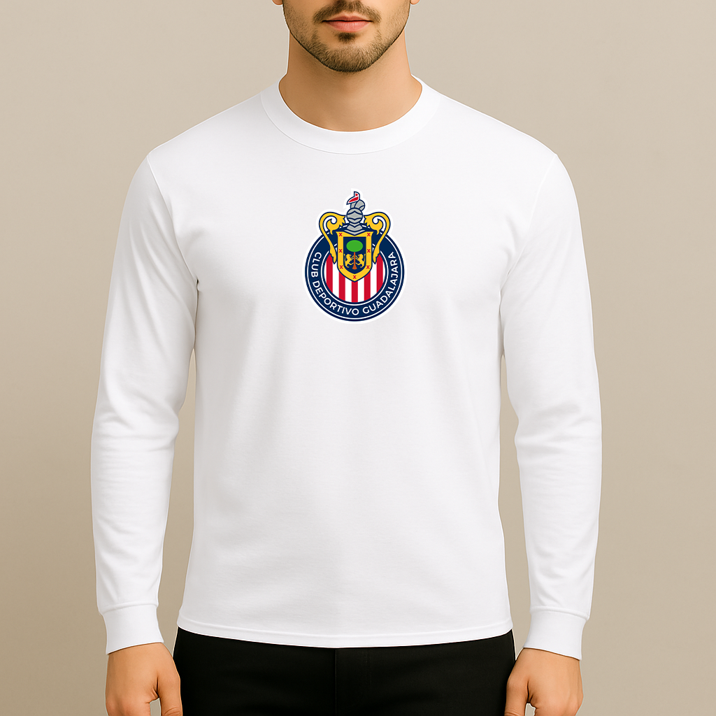 Men's Chivas Football Club  Long Sleeve T-Shirt
