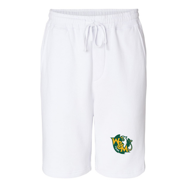 Men's  William and Mary Tribe  Independent Trading Co Midweight Fleece Shorts