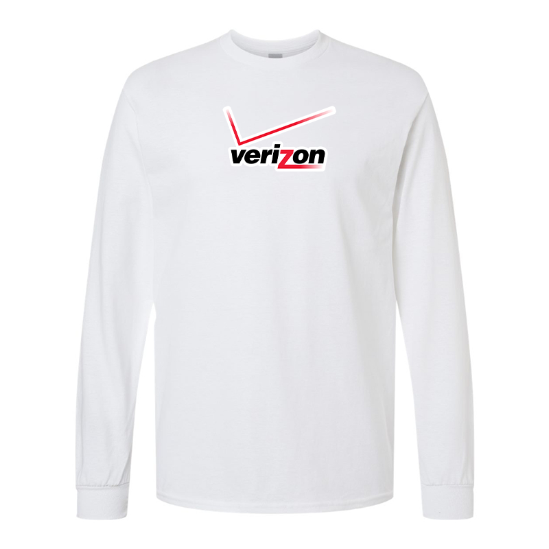 Men's Verizon Wireless Gildan Heavy Cotton Long Sleeve T-Shirt
