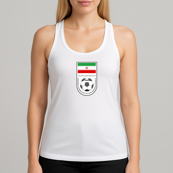 Women's Iran National Soccer Team Racerback Tank Top