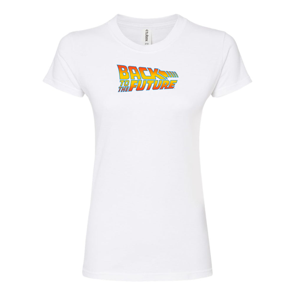 Women’s Back To The Future Movie Round Neck T-Shirt