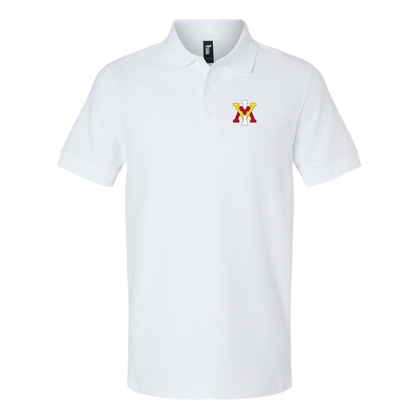 Men's VMI Keydets Gildan Hammer Pique Polo
