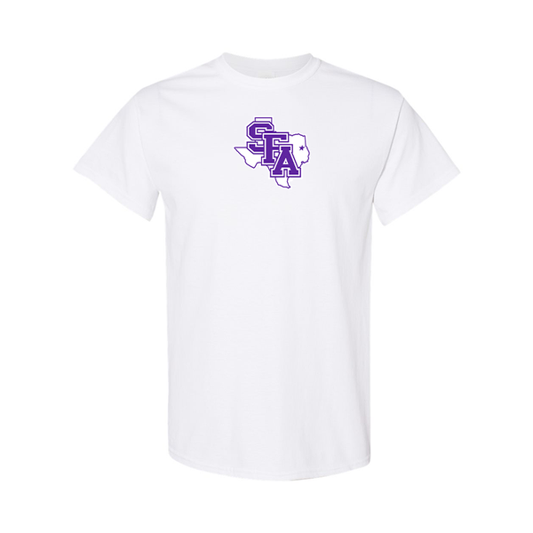 Men's Stephen F. Austin Lumberjacks  Gildan Heavy Cotton T-Shirt