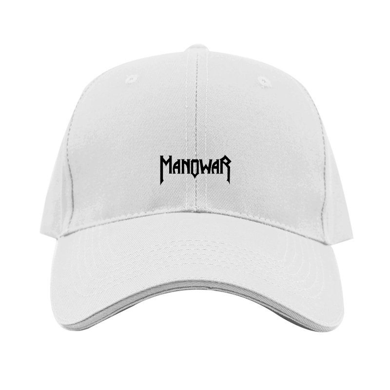 Manowar Logo  Dad Baseball Cap Hat