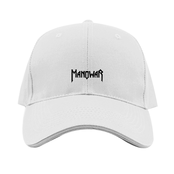 Manowar Logo  Dad Baseball Cap Hat