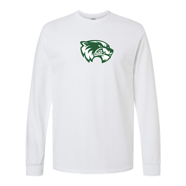 Men's  Utah Valley Wolverines Gildan Heavy Cotton Long Sleeve T-Shirt