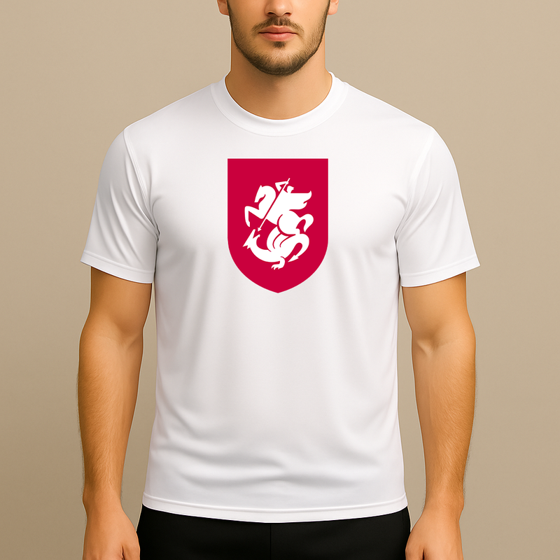 Men's Georgia National Soccer Team Polyester T-Shirt