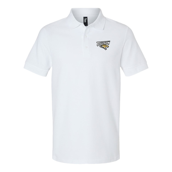 Men's Towson Tigers Gildan Hammer Pique Polo