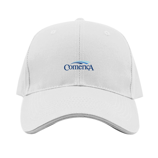 Comerica  Logo  Dad Baseball Cap Hat