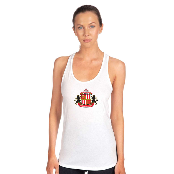Women's Sunderland AFC Soccer Next Level Ideal Racerback Tank