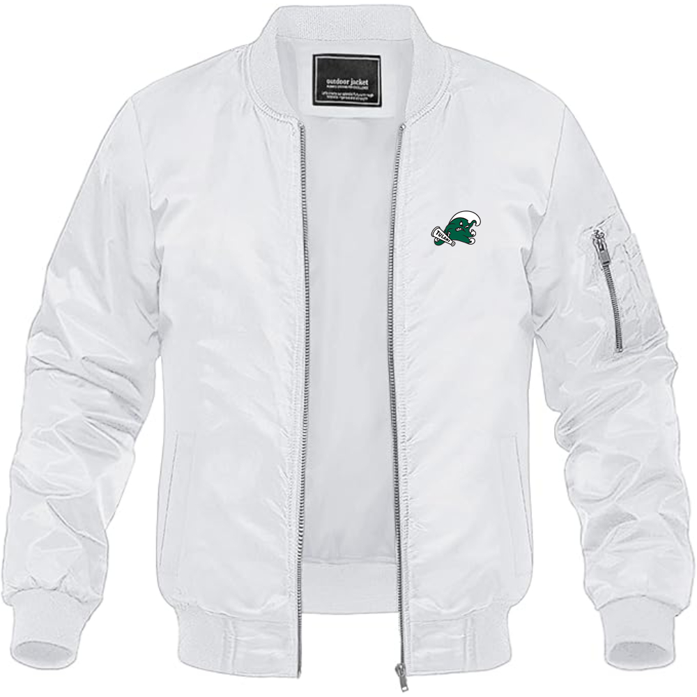 Men's Tulane Green Wave Logo Lightweight Bomber Jacket